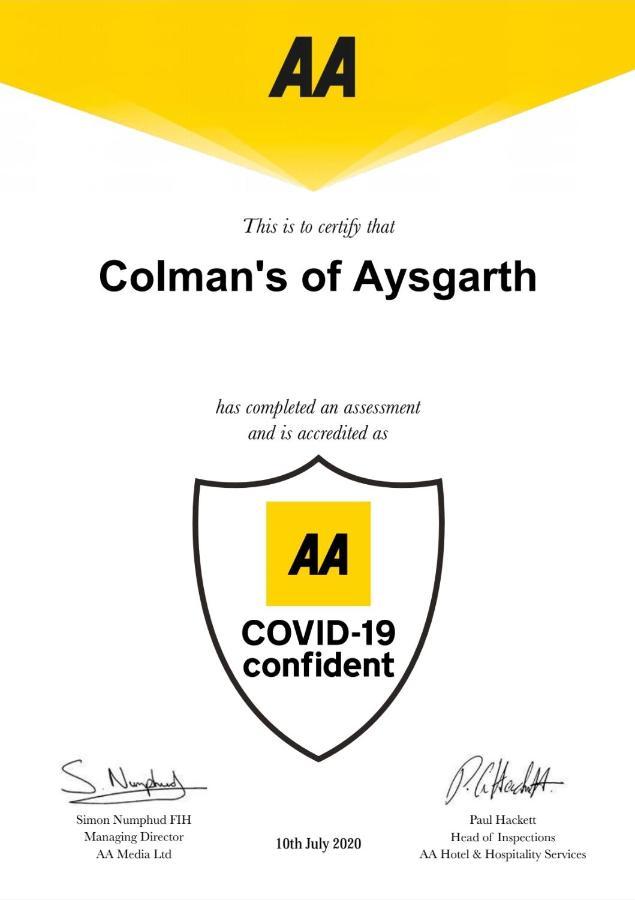 Colman'S Of Aysgarth Town Ends Bed & Breakfast Dış mekan fotoğraf